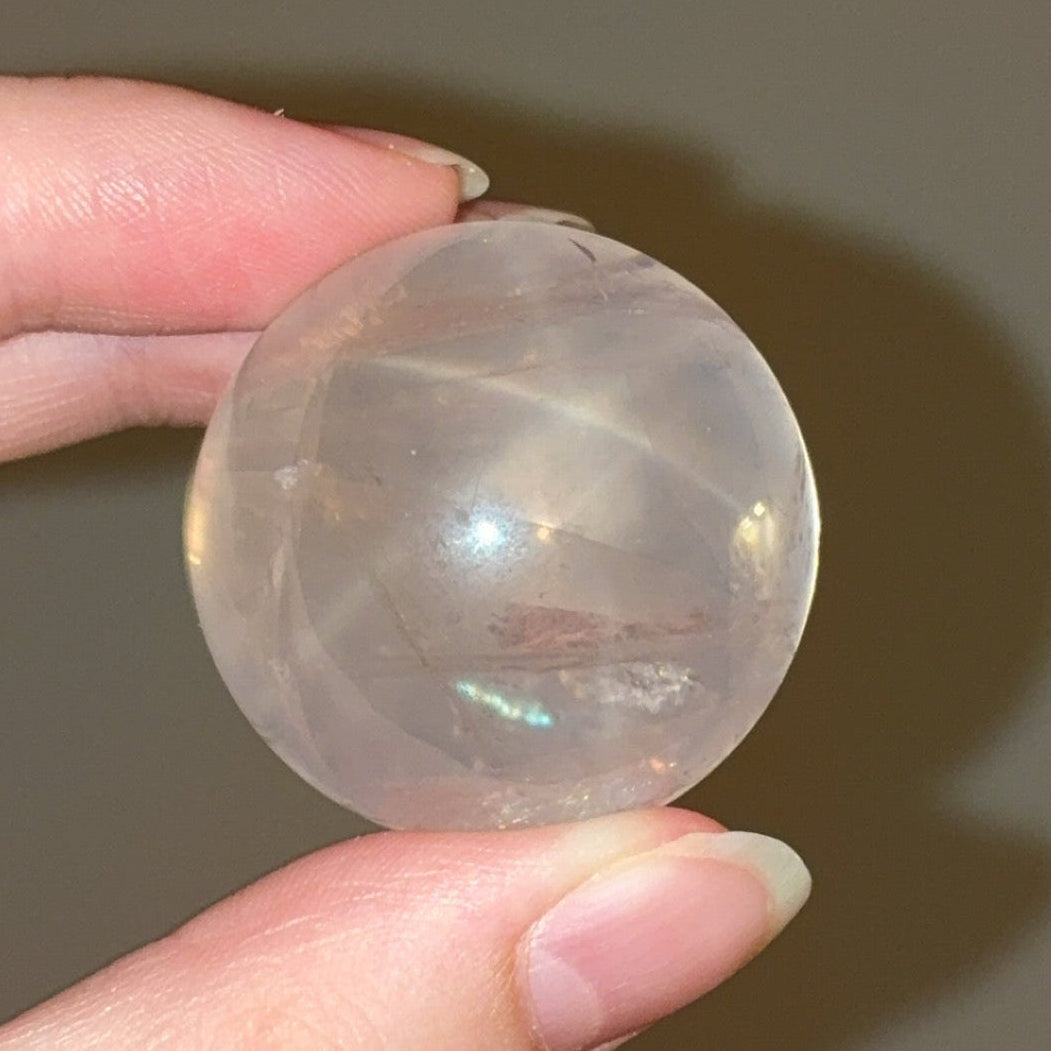 Rose Quartz Sphere #2