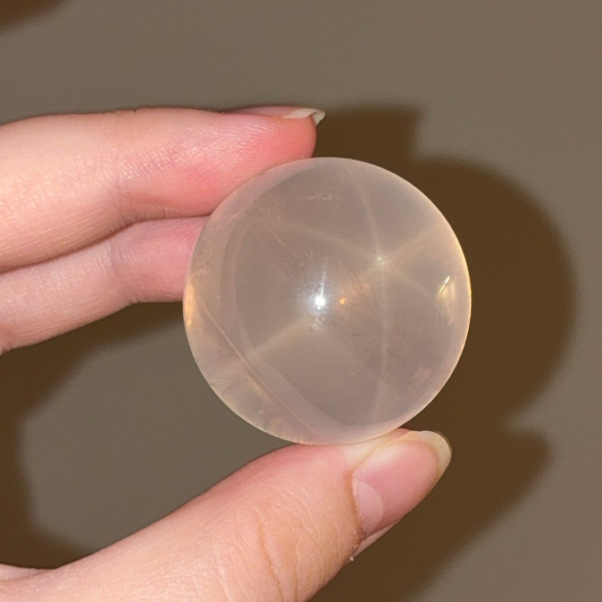 Rose Quartz Sphere #4
