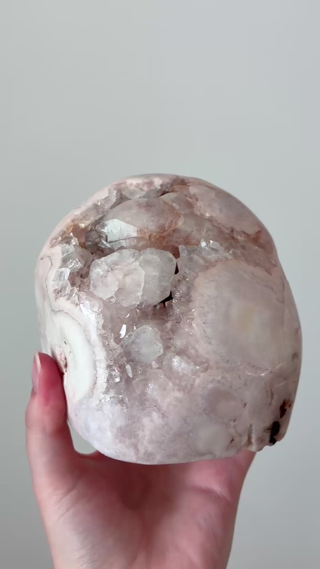 Pinkki ametisti freeform #3