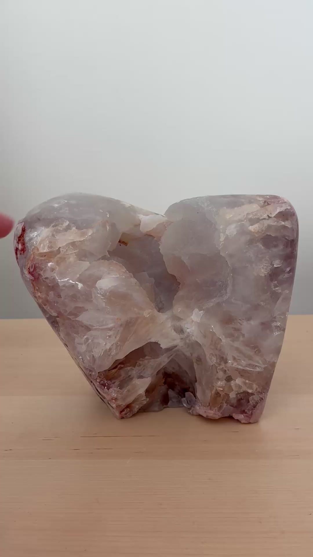 Pinkki ametisti freeform #8